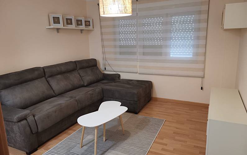 Wohnung Wohnzimmer A Coruña Finisterre/Fisterra Ferienwohnung - Wohnzimmer