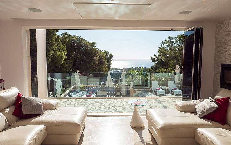 Villa Wohnzimmer Mallorca Calvià Villa auf dem Land - Wohnzimmer