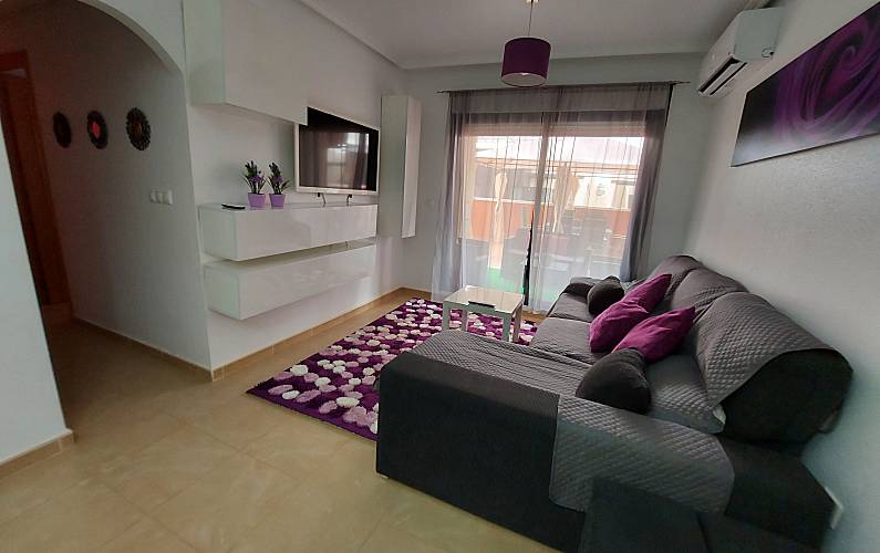 Wohnung Wohnzimmer Alicante Orihuela Ferienwohnung - Wohnzimmer