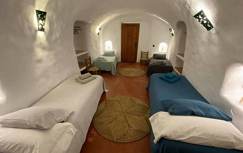 Cueva Bedroom Granada Baza Cottage - Bedroom