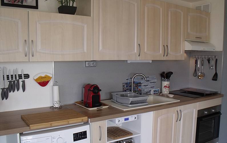 Appartement Confort 3* clim, 40m², Mer 300m, Park 4