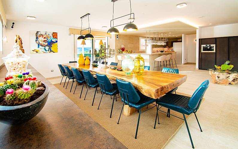 Villa Sala da pranzo Ibiza Santa Eulalia del Río Villa di campagna - Sala da pranzo