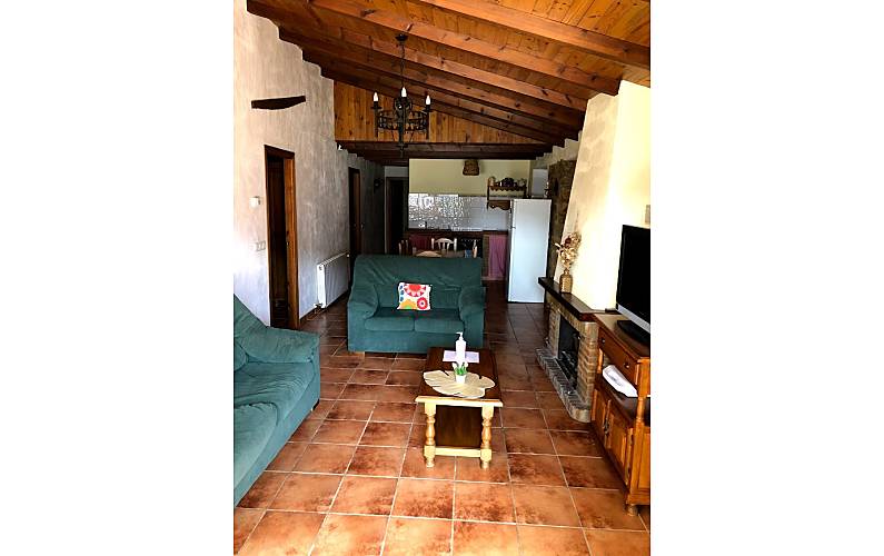 Haus Wohnzimmer Málaga Montejaque Ferienhaus auf dem land - Wohnzimmer