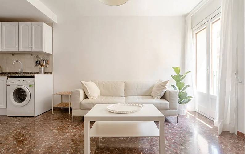 Wohnung Wohnzimmer Alicante Alicante/Alacant Ferienwohnung - Wohnzimmer