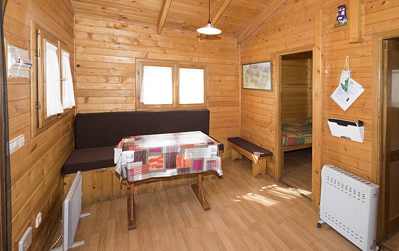 Haus Wohnzimmer Zamora Manzanal de los Infantes Ferienhaus auf dem land - Wohnzimmer