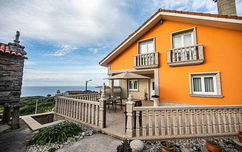 Haus A Coruña Muxía Ferienhaus auf dem land - 