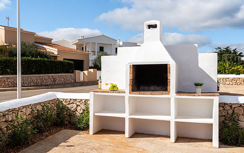 Haus Terrasse Menorca Es Mercadal Ferienhaus - Terrasse