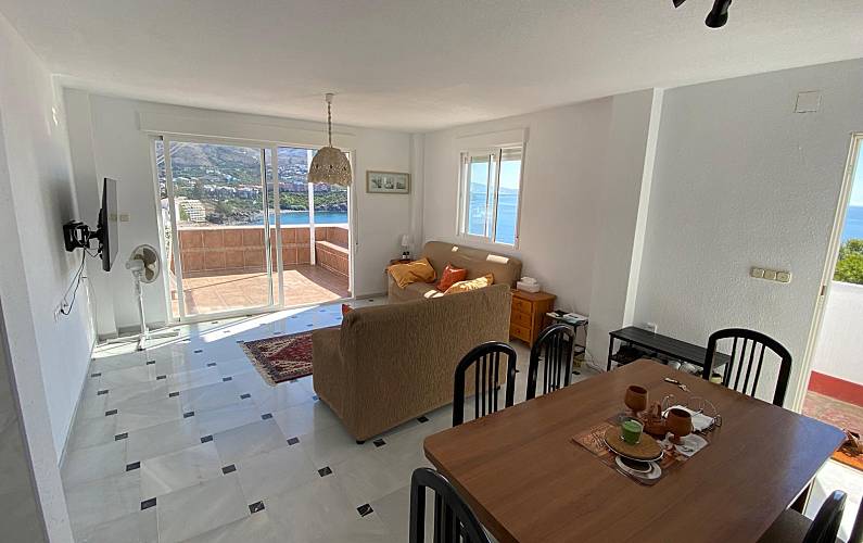 Wohnung Wohnzimmer Granada Almuñécar Ferienwohnung - Wohnzimmer