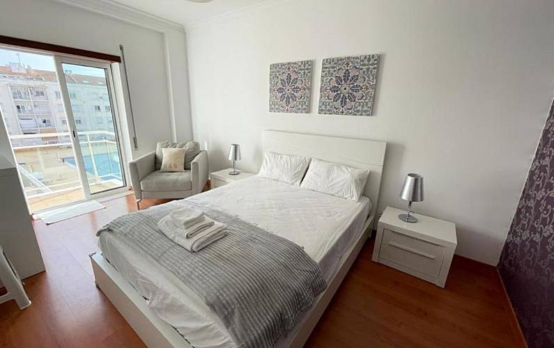 Paradise Bedroom Algarve-Faro Vila Real de Santo António Apartment - Bedroom
