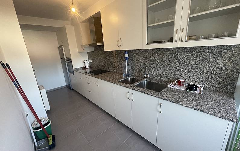 Wohnung Küche A Coruña Laxe Ferienwohnung - Küche
