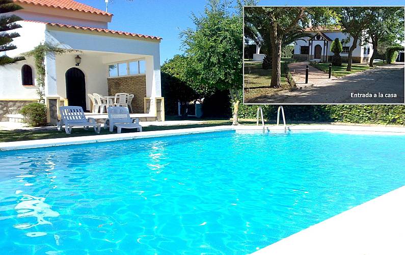 Casa Grande, casa con piscina para 8 personas. - Roche, Conil de la  Frontera (Cádiz) Costa de la Luz