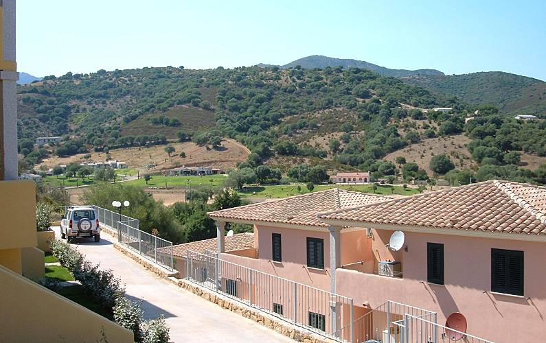 Wohnung Ausicht aus dem Haus Sassari San Teodoro Ferienwohnung - Ausicht aus dem Haus