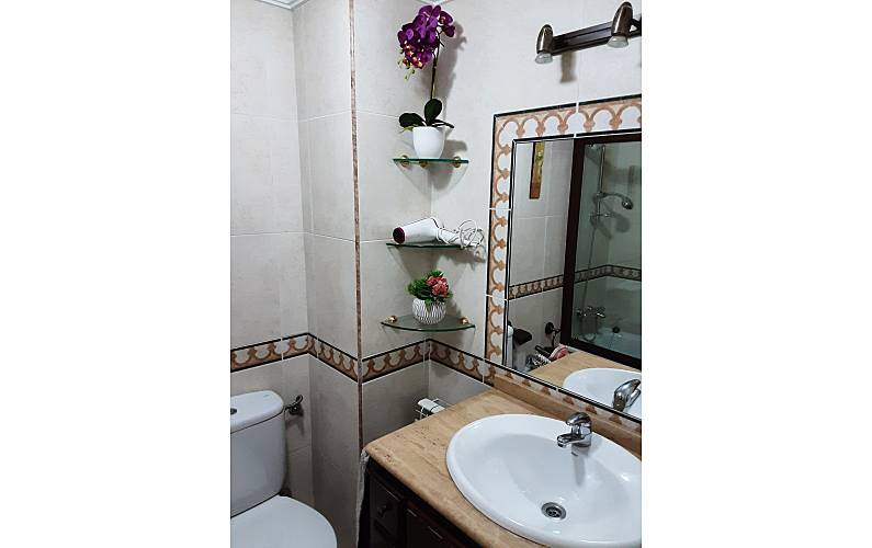 Wohnung Badezimmer Asturien Ribadesella Ferienwohnung - Badezimmer