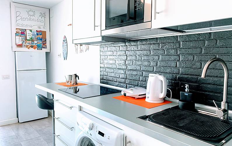 Desert Kitchen Fuerteventura La Oliva Apartment - Kitchen