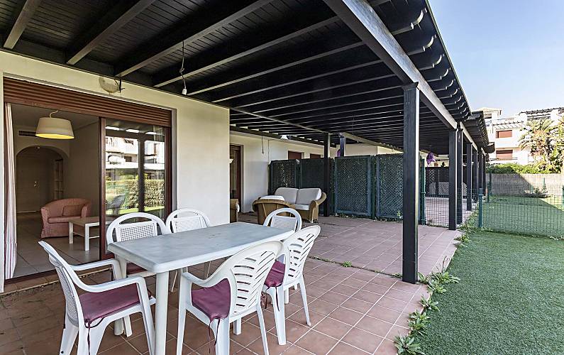Wohnung Garten Almería Vera Ferienwohnung - Garten