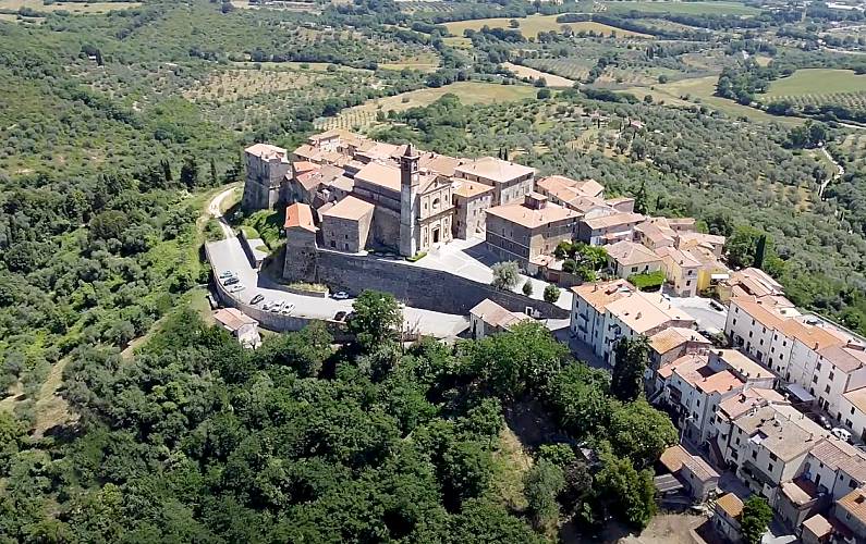 Wohnung Außenansicht des Hauses Grosseto Gavorrano Ferienwohnung - Außenansicht des Hauses