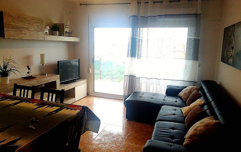 Wohnung Esszimmer Girona Blanes Ferienwohnung - Esszimmer
