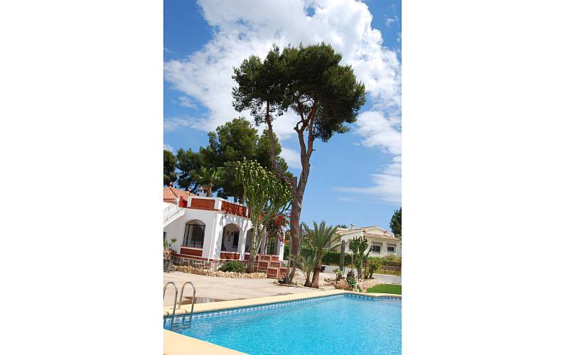 Villa Außenansicht des Hauses Alicante Teulada villa - Außenansicht des Hauses