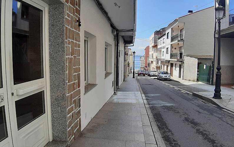 Wohnung Außenansicht des Hauses Pontevedra Sanxenxo-Sangenjo Ferienwohnung - Außenansicht des Hauses