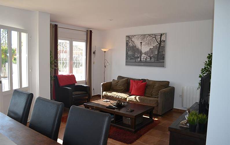 Haus Wohnzimmer Alicante Rojales Ferienhaus - Wohnzimmer