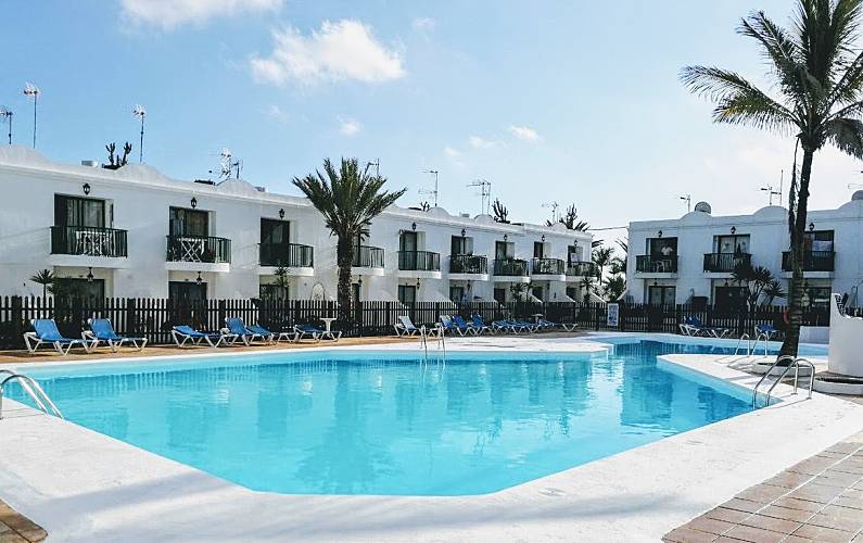 Wohnung Schwimmbad Fuerteventura La Oliva Ferienwohnung - Schwimmbad