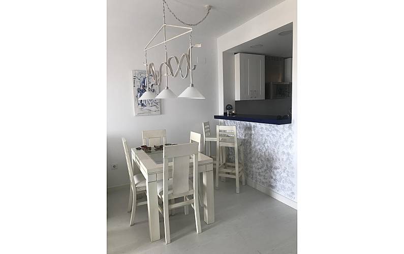 Wohnung Esszimmer Cádiz Rota Ferienwohnung - Esszimmer