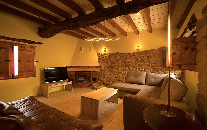Cozy Living-room Valencia Alpuente Cottage - Living-room