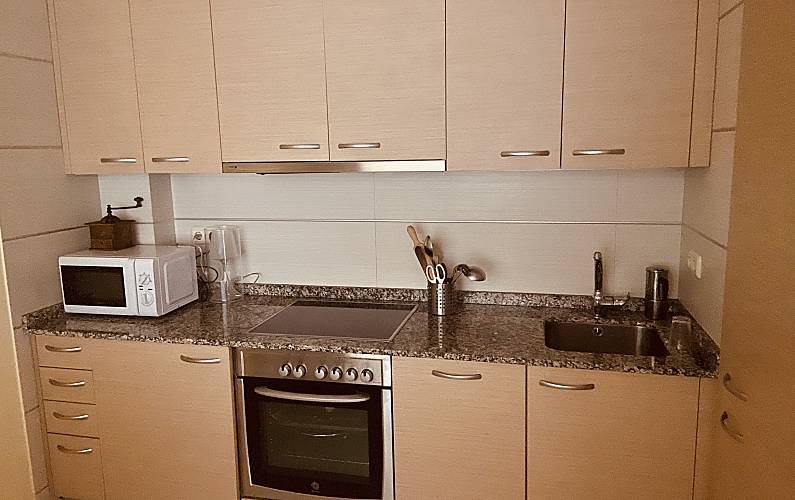 Wohnung Küche A Coruña A Pobra do Caramiñal Ferienwohnung - Küche