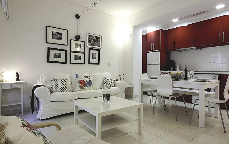 Wohnung Wohnzimmer Barcelona Barcelona Ferienwohnung - Wohnzimmer