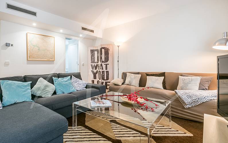 Wohnung Wohnzimmer Lleida Naut Aran Ferienwohnung - Wohnzimmer