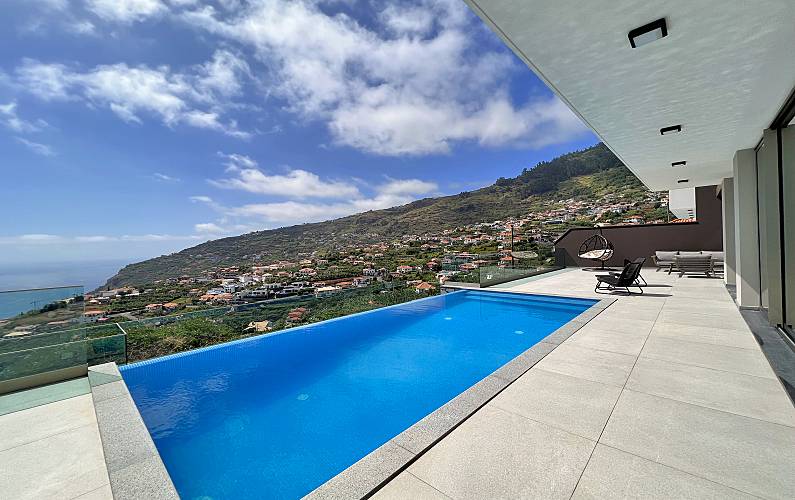Villa Schwimmbad Ilha da Madeira Calheta - R.A.M. Villa auf dem Land - Schwimmbad