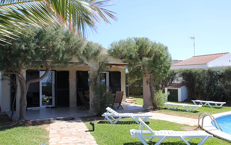 CHALET Außenansicht des Hauses Menorca Ciutadella de Menorca villa - Außenansicht des Hauses