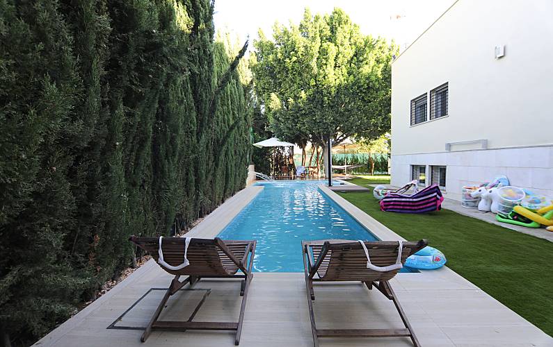 Haus Schwimmbad Sevilla Almensilla Ferienhaus auf dem land - Schwimmbad