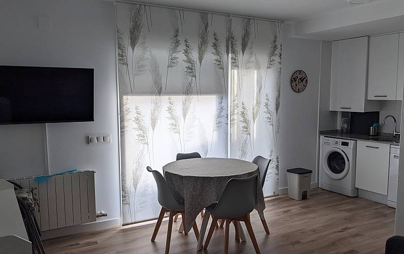 Wohnung Wohnzimmer Huesca Boltaña Ferienwohnung - Wohnzimmer