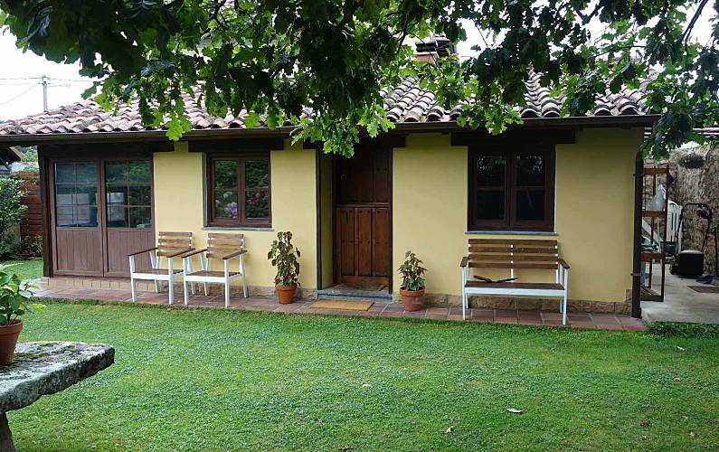  Garten Asturien Llanes Ferienhaus auf dem land - Garten