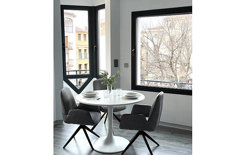 Wohnung Esszimmer Cáceres Plasencia Ferienwohnung - Esszimmer