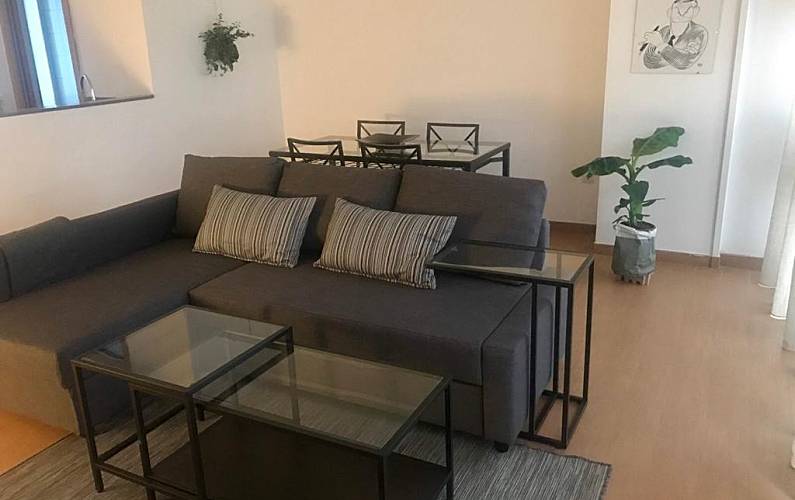 Wohnung Wohnzimmer A Coruña A Coruña Ferienwohnung - Wohnzimmer
