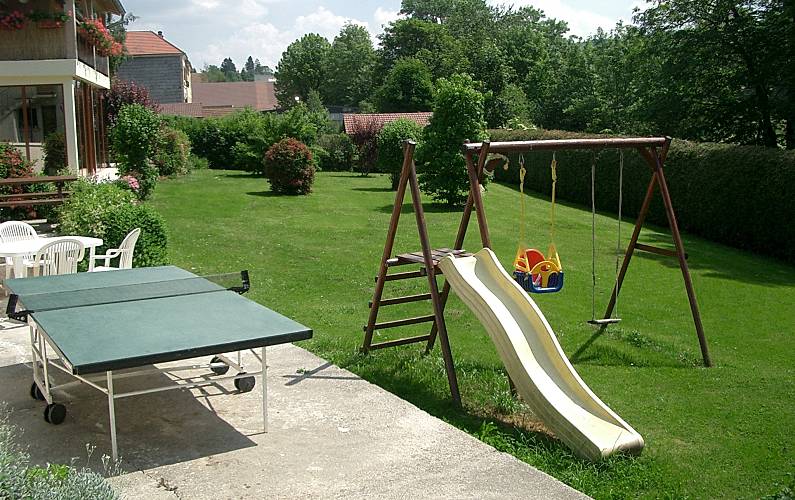 Wohnung Garten Jura Foncine-le-Haut Ferienwohnung - Garten