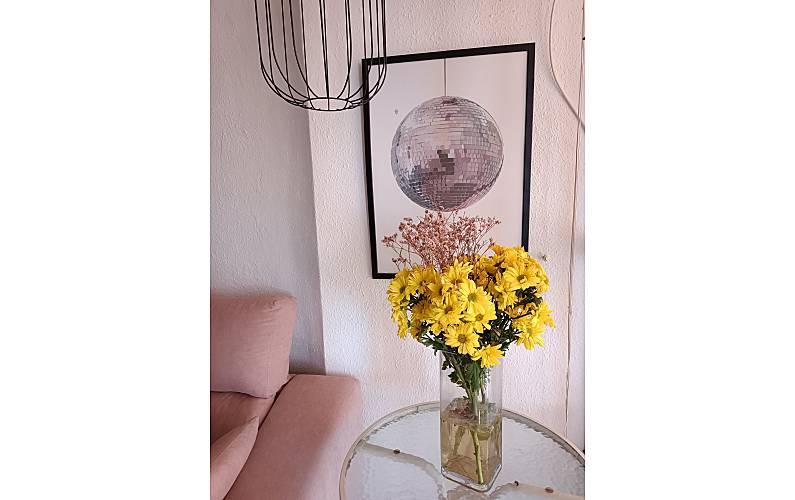 Wohnung Wohnzimmer Málaga Benalmádena Ferienwohnung - Wohnzimmer
