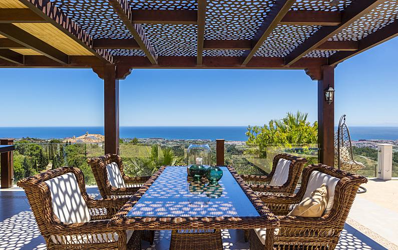 Villa Terrasse Malaga Estepona villa - Terrasse