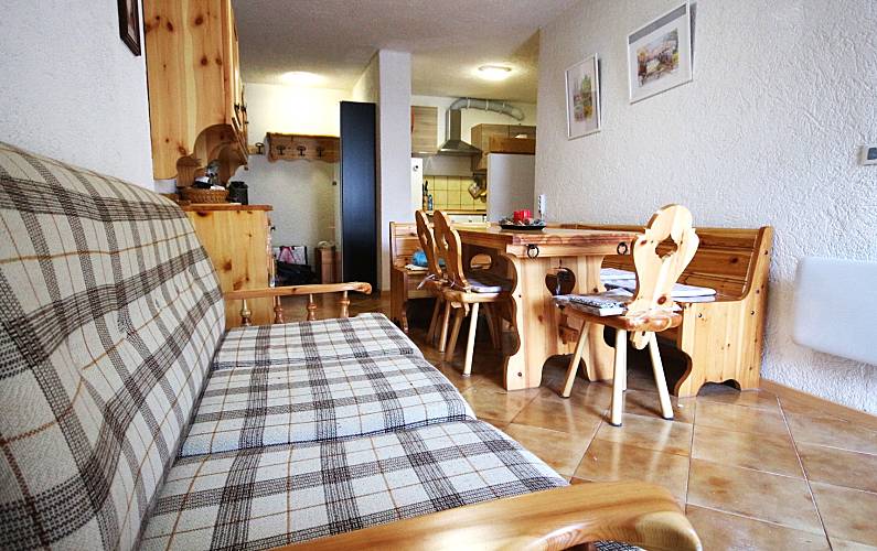 Wohnung Wohnzimmer Sondrio Campodolcino Ferienwohnung - Wohnzimmer