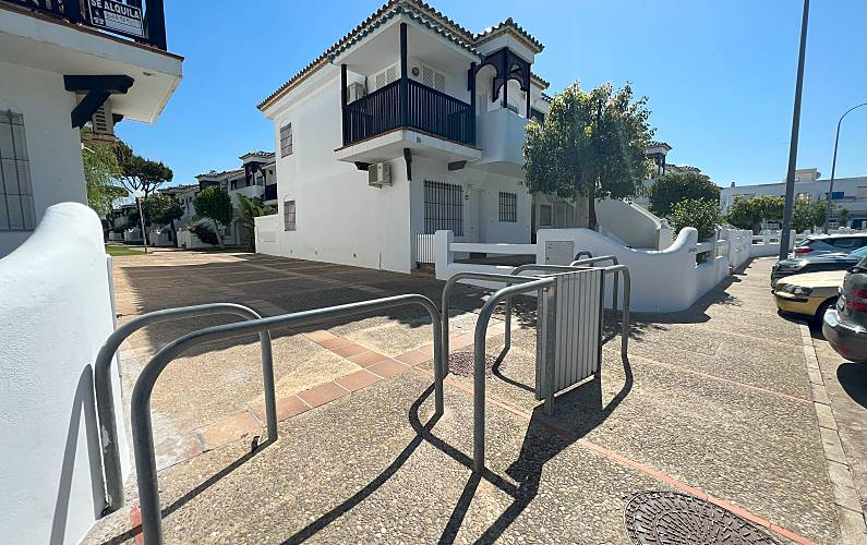 Wohnung Außenansicht des Hauses Cádiz Chiclana de la Frontera Ferienwohnung - Außenansicht des Hauses
