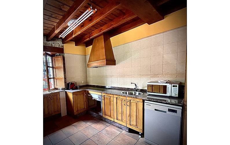Haus Küche Asturien Llanes Ferienhaus auf dem land - Küche