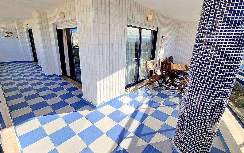 Wohnung Terrasse Valencia Gandia Ferienwohnung - Terrasse