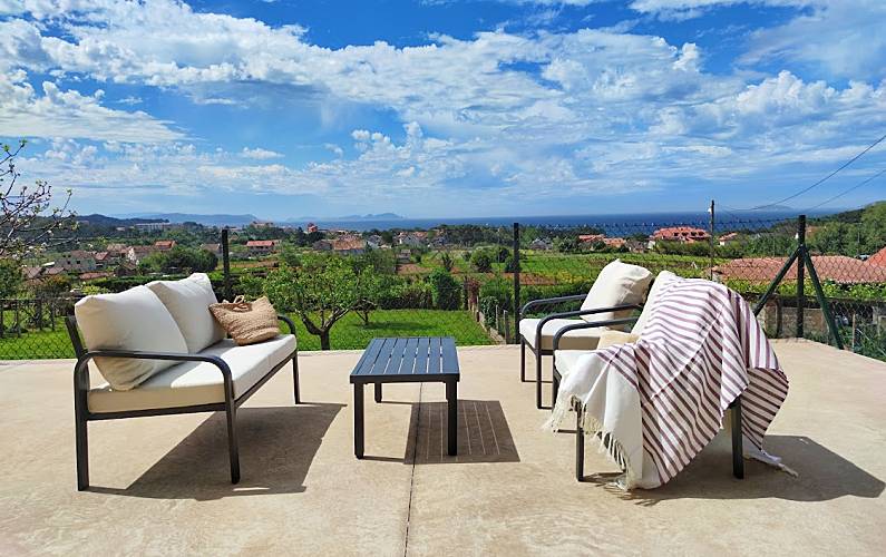 Maison Terrasse Pontevedra Sanxenxo-Sangenjo maison - Terrasse