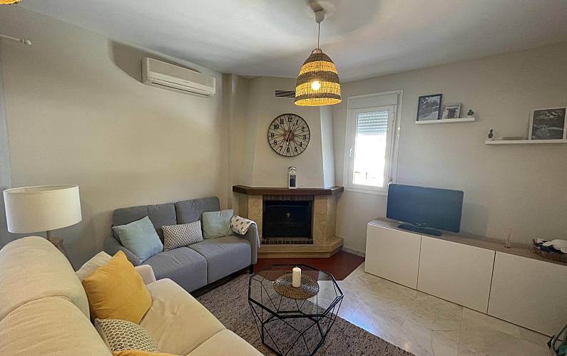 Wohnung Wohnzimmer Cádiz El Bosque Ferienwohnung - Wohnzimmer