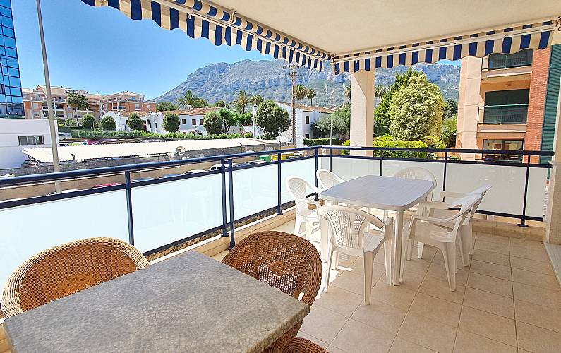 Wohnung Terrasse Alicante Dénia Ferienwohnung - Terrasse