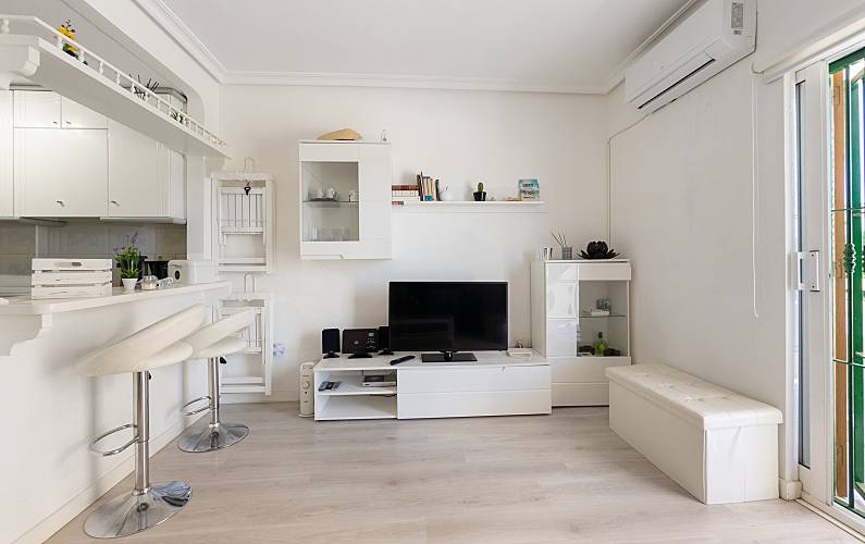 Wohnung Wohnzimmer Alicante Torrevieja Ferienwohnung - Wohnzimmer