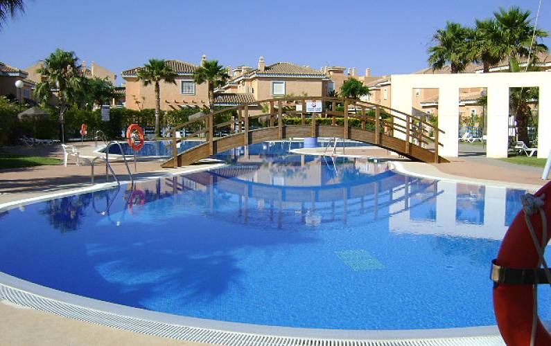 Wohnung Außenansicht des Hauses Almería Vera Ferienwohnung - Außenansicht des Hauses