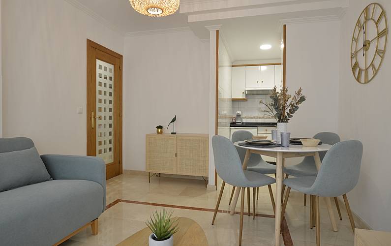Wohnung Wohnzimmer Pontevedra Sanxenxo-Sangenjo Ferienwohnung - Wohnzimmer